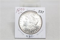 1890CC UNC Morgan Silver Dollar