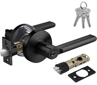 New BESTTEN Black Keyed Entry Door Lever with