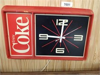 Coca-Cola Electric Clock