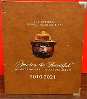 S - 2010-2021 SMOKEY BEAR ED. QUARTERS ALBUM (D23)