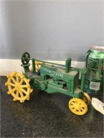 Cast iron JD tractor