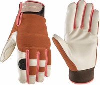 Wells Lamont Leather Work Gloves Women Medium