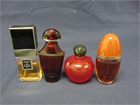 Lot of 4 Womans Perfume