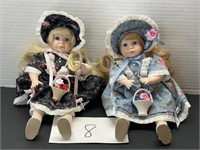 Vintage Porcelain Carol Anne Dolls