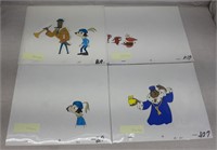 C12) 4 Animation Cels 1997 HBO The Pied Piper