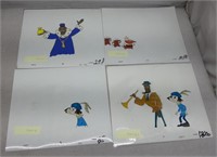 C12) 4 Animation Cels 1997 HBO The Pied Piper