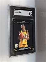 2007-08 Topps Kevin Durant RC #112 SGC 8