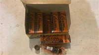 Vintage Case Of (10) NOS Edison 43 Spark Plugs
