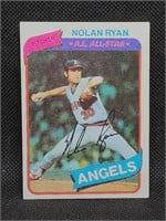 1980 Topps #580 Nolan Ryan All-Stars Baseball Card