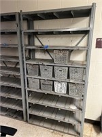 2-Sections of Metal Shelving