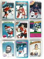 Collection de cartes de hockey 1970-1980 NEAR MINT