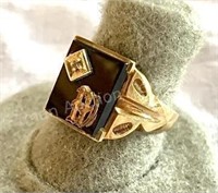 10kt Gold Gent’s Ring