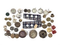 40+ Buttons, Snaps, Pins - Metal, Stone & More