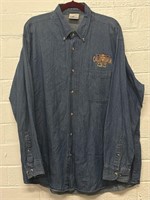 Disney California Adventure Denim Button Up (XL)