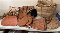 Lot Hand Bags and Market Bags