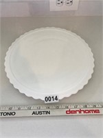 Ceramic cake plate