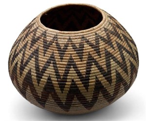 Large American Indian Style Basket.