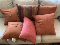 Decorative Throw Pillows, Autumn Colors