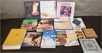 Lot of Cookbooks, Craft Books & More