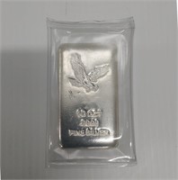 (1) 10 ozt .9999 silver bar