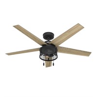 Hunter Belvedere 52in Matte Black Ceiling Fan