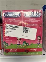 Childrens Benadryl cherry 2-8 fl oz