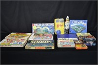 Lot 2 Boxes Numerous Vintage Board Games & More