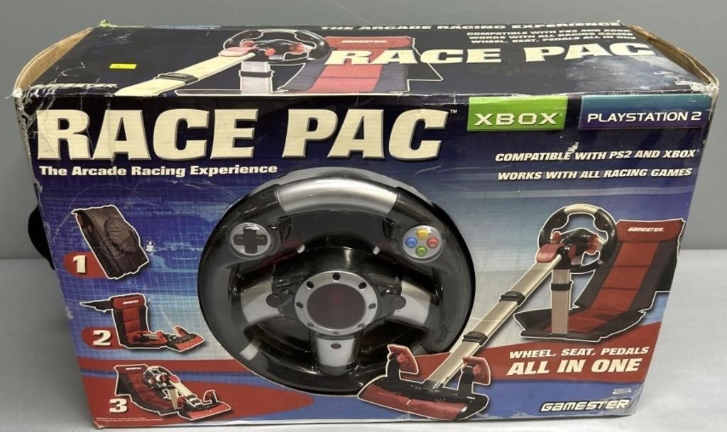 Gamester Race Pac Xbox & PSP2 Compatible