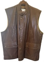 Orvis Leather Vest