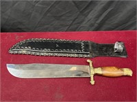 Stainless Steel Knife with Sheath