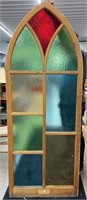 Old Church Stained Glass Window (28.75" x