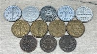 Canadian 5 Silver Nickels (1929, 1940, 1944 &