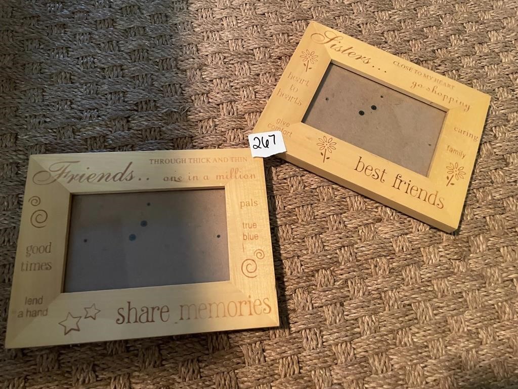 wooden picture frames