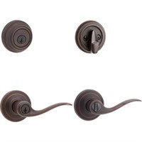 C1253  Kwikset Tustin Combo Pack - Venetian Bronze