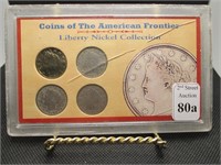 Coins of the American Frontier Liberty Nickel Set