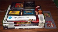 Vintage 10 Pc Lot Assorted Video Games