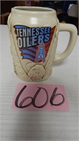 OFFICIAL NFL TENNESSEE OILERS STEIN 6 IN