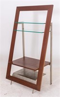 Modern Industrial Ladder Bookshelf / TV Stand