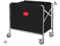 Folding Commercial Laundry Cart with Wheels
