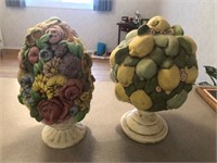 Decorative Floral / Fruit Pieces