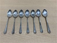 Set of 8 Sterling Spoons