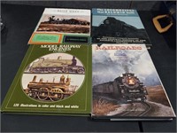 Lot of 4 Vintage Railroad Books