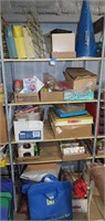 large lot of school and household items