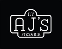 (2) $15 Gift Certificates to AJ's NY Pizzeria