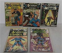 Five DC Action Comics