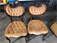 Pair of antique chairs- very nice