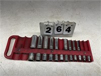 Snap-on 3/8" Standard Sockets