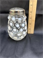 Clear and coin spot opalescent sugar shaker