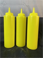 Restaurant Ware - Mustard Squeeze Bottles