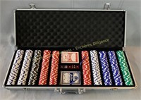 Poker chip kit, Jeux de poker, 24" x 8"